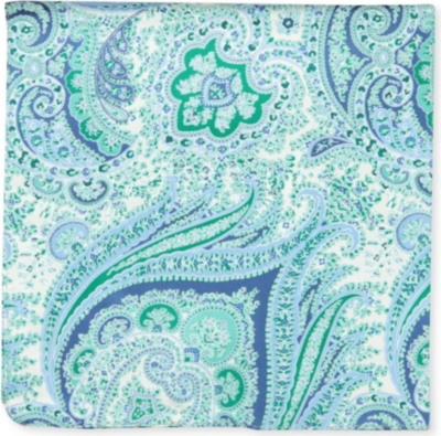 HUGO BOSS Paisley pocket square