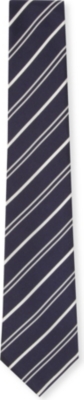 HUGO BOSS Striped silk tie