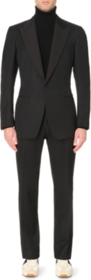 TOM FORD Windsor grosgrain-trimmed tuxedo
