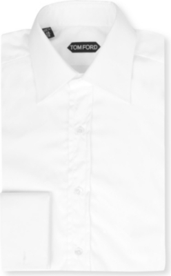 TOM FORD Slim-fit double-cuff shirt