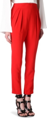 GIVENCHY Crepe trousers