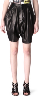 GIVENCHY Leather shorts