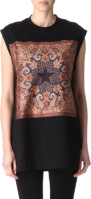 GIVENCHY Paisley top