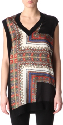 GIVENCHY Paisley top