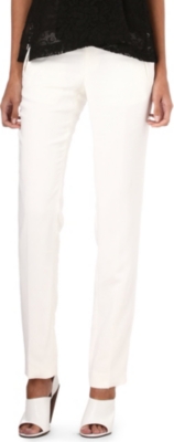 GIVENCHY Straight-leg crepe trousers