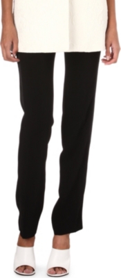 GIVENCHY Satin stripe tuxedo trousers