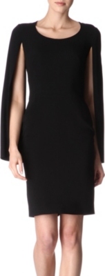 GIVENCHY Cape-sleeved dress