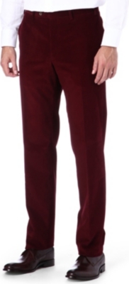 CANALI Fine corduroy chinos