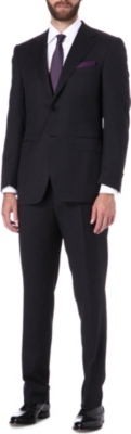 CANALI Single-breasted wool suit