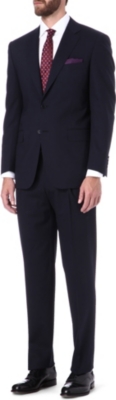 CANALI Single-breasted wool-blend suit