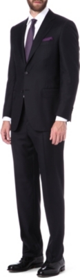 CANALI Single-breasted wool suit