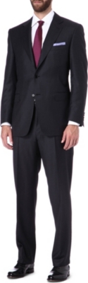 CANALI Single-breasted wool suit