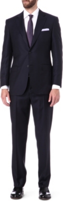 CANALI Single-breasted wool suit