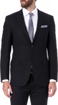 CANALI Single-breasted wool blazer