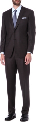 CANALI Single-breasted wool suit