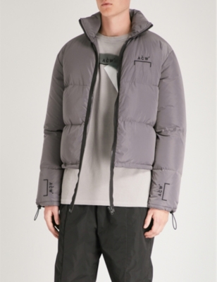 A-COLD-WALL - Logo-embroidered shell-down puffer jacket ...