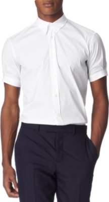 ALEXANDER MCQUEEN Brad Pitt slim fit shirt
