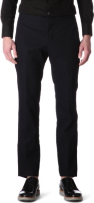 LANVIN Sporty slim-fit trousers