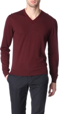 LANVIN Grosgrain-detailed jumper