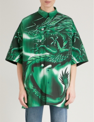 dragon shirt balenciaga