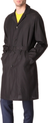 JONATHAN SAUNDERS Silk pointelle trench
