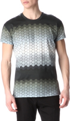 JONATHAN SAUNDERS Ombré circles printed t-shirt