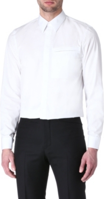 GIVENCHY Panel pocket single-cuff shirt