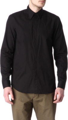 GIVENCHY Panel collar shirt