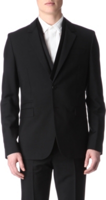 GIVENCHY Silk-insert jacket