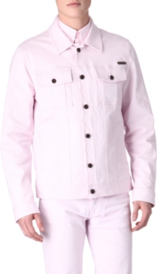 GIVENCHY Pink denim jacket