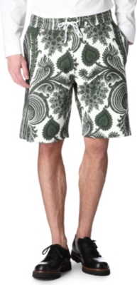 GIVENCHY Paisley-print jersey shorts