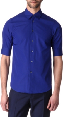 JIL SANDER Slim-fit big-cuff shirt