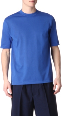 JIL SANDER Mesh-knit t-shirt
