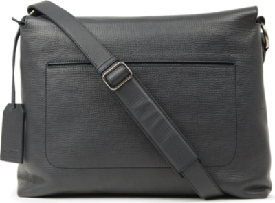 JIL SANDER Leather messenger bag