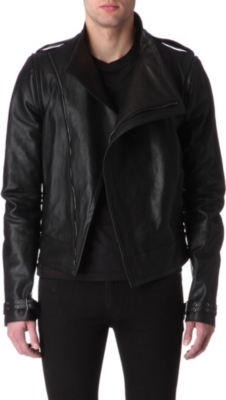 GARETH PUGH Razor leather biker jacket