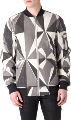 RICK OWENS DRKSHDW Camo-print bomber jacket