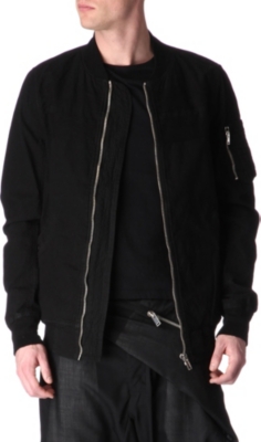 RICK OWENS DRKSHDW Panelled bomber jacket