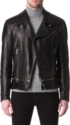 BELSTAFF Colwyn leather biker jacket