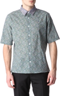 RAF SIMONS Multi-print shirt