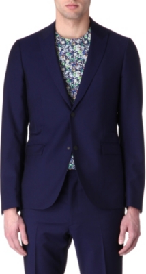 RAF SIMONS Popper-fastening suit jacket