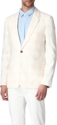 MAISON MARTIN MARGIELA Broken check blazer