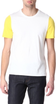 MAISON MARTIN MARGIELA Contrast-sleeve t-shirt