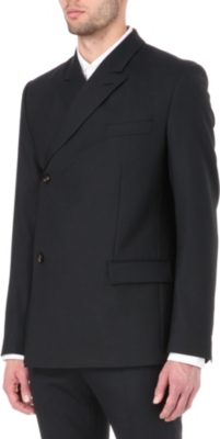 MAISON MARTIN MARGIELA 10+14 asymmetric blazer