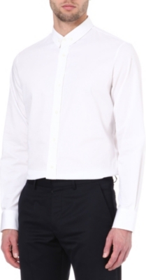 MAISON MARTIN MARGIELA 10+14 micro-check single-cuff shirt