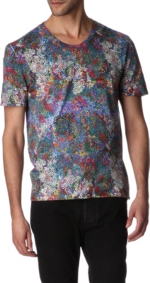 MAISON MARTIN MARGIELA Multi-print cotton t-shirt