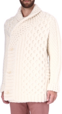 MAISON MARTIN MARGIELA Chunky knitted cardigan