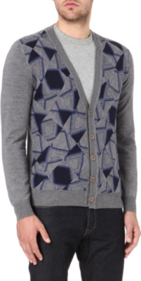 MAISON MARTIN MARGIELA 10+14 patchwork cardigan