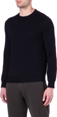 MAISON MARTIN MARGIELA 10+14 elbow-patch knitted jumper