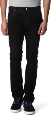 MAISON MARTIN MARGIELA Stretch-denim slim-fit straight jeans