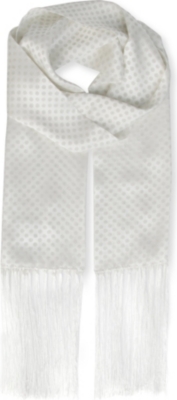 MAISON MARTIN MARGIELA 10+14 polka dot scarf